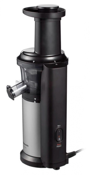 Соковыжималка шнековая Panasonic MJ-L500STQ 150Вт серебристый
