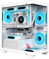Корпус mATX BLOODY BD-CC103, Mini-Tower, без БП,  белый [bd-cc103-wh]