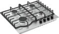 Газовая варочная поверхность Haier HHX-M64RNVX нержавеющая сталь (TD0050126RU)