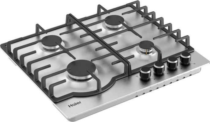 Газовая варочная поверхность Haier HHX-M64RNVX нержавеющая сталь (TD0050126RU)