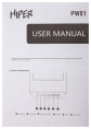 Корпус ATX HIPER PW81, Midi-Tower, без БП,  белый
