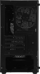 Корпус mATX Aerocool Trinity Mini-G-BK v2, Mini-Tower, без БП,  черный [accs-pv32033.11]