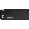 Коммутатор OSNOVO SW-40501/IC Промышленный PoE коммутатор на 6 портов, 4 *10/100Base-T с PoE до 30W , 1*10/100Base-T, 1*SFP 100Base-X, суммарно PoE до 120W, БП опционально SW-40501/IC