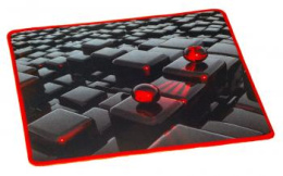 Коврик для мыши Oklick OK-F0282 S рисунок/матрица, нейлоновая ткань, 280х225х3мм