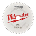 Диск пильный Milwaukee 216x30x2.4x60 ATB 4932471317 по дереву для торцовочной пилы, угол атаки зуба: -5°, низкая вибрация