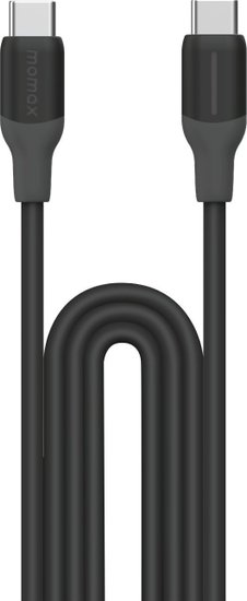 Кабель Momax 1-Link DC23D USB-C-USB-C 60W 1.2м Черный