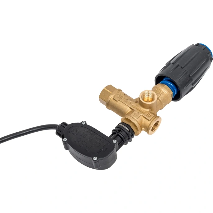 Регулятор давления VRT3 total stop, 250 бар, 40 л/мин, G 3/8"F, байпас 2хG 3/8"F ACG 215010560