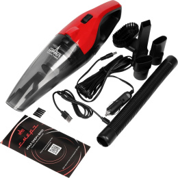  Пылесос Автомобильный Ural Смерч 8000 черный/красный 100Вт