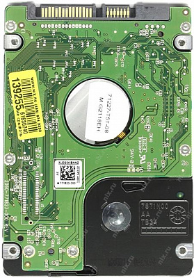 Жёсткий диск HDD 1 Tb SATA-II 300 Western Digital AV-25 WD10JUCT 2.5" 5400rpm 16Mb