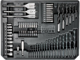 Набор оснастки Makita Makpac E-24907 E-24907 70пред. для шуруповертов/дрелей