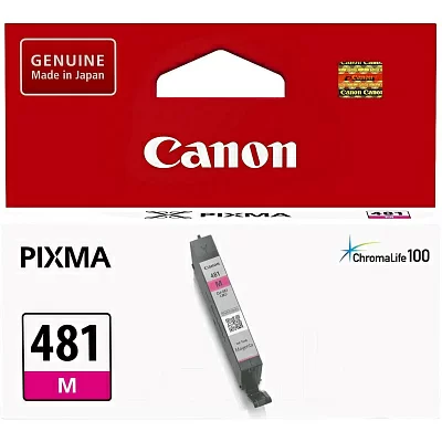 Картридж струйный Canon CLI-481 M 2099C001 пурпурный для Canon Pixma TS6140/TS8140TS/TS9140/TR7540/TR8540