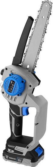 Пила цепная аккумуляторная бесщеточная DEKO DKCHS 20V, 20В, 1x3,0Ач 085-2010