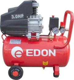 Компрессор поршневой Edon OAC-50/1800 масляный 207л/мин 50л 1800Вт красный