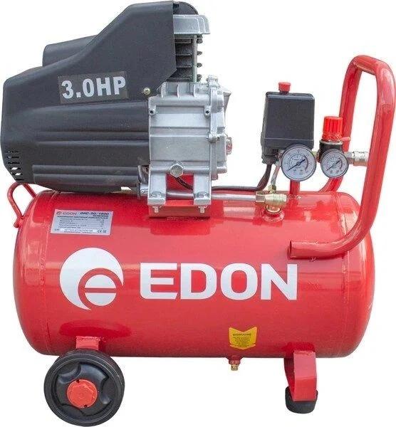 Компрессор поршневой Edon OAC-50/1800 масляный 207л/мин 50л 1800Вт красный
