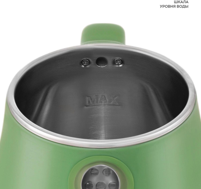 Чайник электрический Galaxy Line GL 0331 1.8л. 2200Вт зеленый корпус: пластик ГЛ0331ЛЗЕЛ