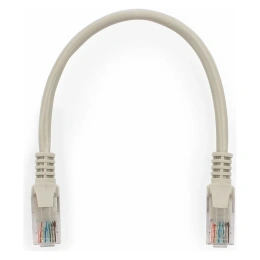 Литой патч-корд Cablexpert UTP категории 5e, 0.25м, многожильный PP12-0.25M