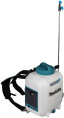 Опрыскиватель Makita DUS108Z аккум. ранц. 10л белый/бирюзовый