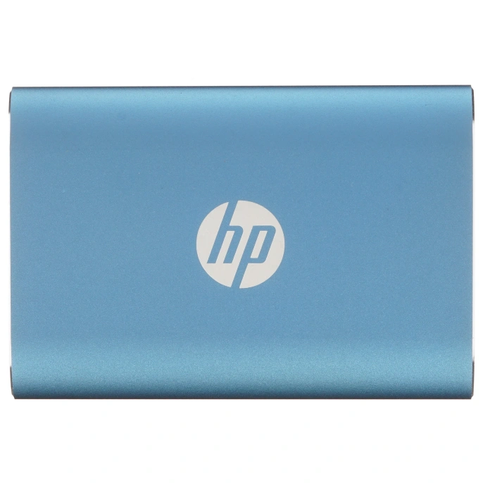 HP Внешний накопитель SSD USB3.2 HP P500 250GB 7PD50AA USB 3.2 Gen2, 420/260Mbps, 6K/19K IOPs, металл, Кабель+ переходник, цвет синий