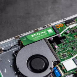 SSD WD Green SN3000 1TB WDS100T4G0E 1 ТБ, M.2 2280, PCI Express 4.0 x4, микросхемы 3D QLC NAND, последовательный доступ: 5000/4200 МБайт/с, совместимость с PS5