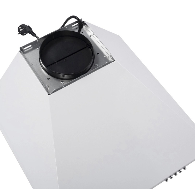 Вытяжка каминная Oasis KB-50W белый управление: кнопочное 1 мотор