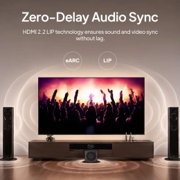Кабель CABLETIME CH29H (CT-HD4KF-AG1) 1 м, плоский HDMI-4K60Hz