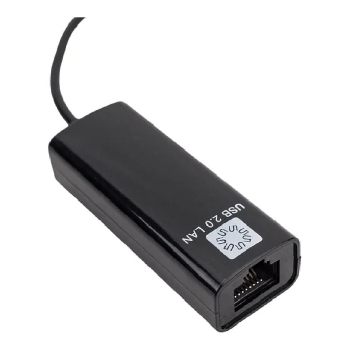 5bites Кабель-адаптер UA2-45-02BK USB2.0 сетевая карта - RJ45 10/100 Мбит/с, 10см