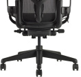 Кресло HERMAN MILLER Aeron C Large, на колесиках, сетка, черный [aeron c large black]