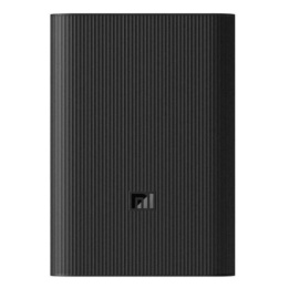 Внешний аккумулятор (Power Bank) Xiaomi Mi Power Bank 3 Ultra Compact,  10000мAч,  черный [bhr4412gl]