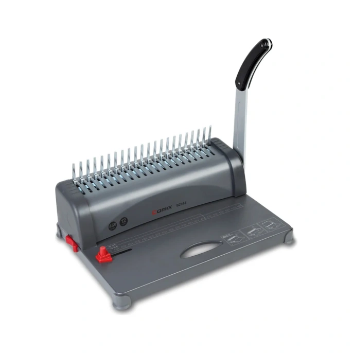 Брошюровщик COMIX пробивка 12 листов, сшивает 450 листов B2988-CO50