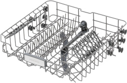 Встраиваемая посудомоечная машина Krona LUMERA 60 BI,  полноразмерная, ширина 59.8см, полновстраиваемая, загрузка 14 комплектов