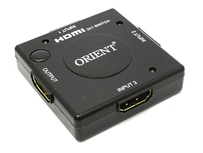 Переключатель Orient HS0301L(+) HDMI Switcher (3in - 1out 1.3b)