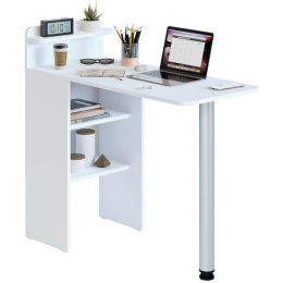 Стол для ноутбука Сокол СП-19, ЛДСП, белый