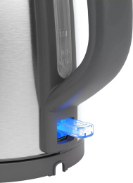 Чайник электрический Candy CK-203, 1.7л, нержавеющая сталь