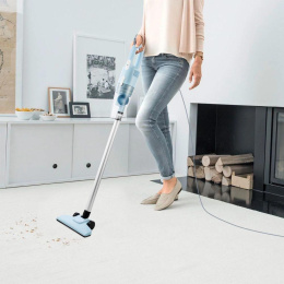 Ручной пылесос (handstick) KitFort КТ-586-2, 600Вт, голубой/белый