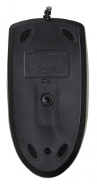 Мышь проводная A4TECH OP-620D, оптическая, USB, 1000dpi, черный