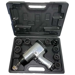 Гайковерт пневматический BYAROSS 3/4, 680 Hm, вес 4 кг, в кейсе с набором головок FD 4300K