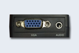 TNTV/TNT MMS-VAH1 Конвертер, VGA+AUDIO HDMI, HD-DB15+MINIJACK HDMI, Female, DC 5V, интегрированный конвертер видеоразрешений/scaler