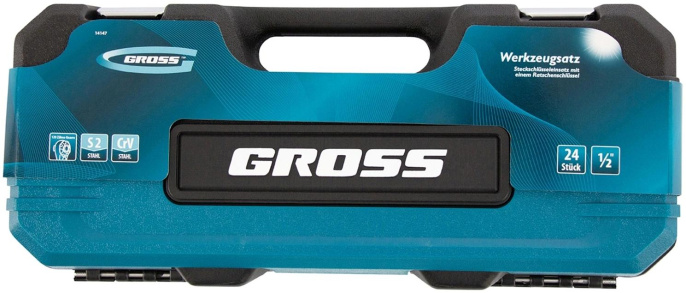 Набор инструментов Gross 14147 24 предмета жесткий кейс