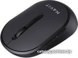 Мышь Havit MS78GT Черный (тип подключения: беспроводной, диапазон работы: 2,4 ГГц, сенсор: оптический, разрешение: 1200/2400/3200 DPI, расстояние работы: 10 м, количество кнопок: 6)