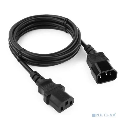 Bion Кабель-удлинитель питания 1.8м, C13-C14 с заземлением, 0.75мм, 10А, черный [BXP-PC-189-VDE]