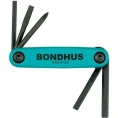 Складной набор ключей BONDHUS GorillaGrip PH1, SL 4,8 мм, Hex 4, 5, 6 мм 12540