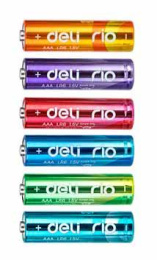AAA Батарейка Deli Rio,  4 шт.