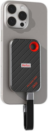 Накопитель SSD Netac USB-C 512GB NT01ZX20II-512-32BK ZX20 II черный