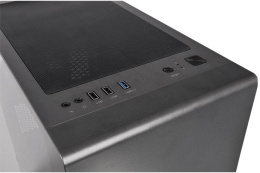 Корпус Thermaltake S100 TG черный без БП mATX 11x120mm 7x140mm 2xUSB3.0 audio bott PSU (CA-1Q9-00S1WN-00)