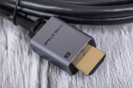 Кабель CABLETIME CH22L (CT-AV566-PHE2G-B2) 2 м, HDMI2.0 AM/AM, 4k/60 Гц, позолоченный, черная ПВХ-оболочка