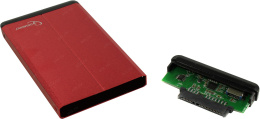 Внешний корпус 2.5" Gembird USB 3.0 SATA металл, красный EE2-U3S-2-R