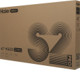 Телевизор QLED Haier 43" HQLED S2 Pro Frameless черный 4K Ultra HD 60Hz MEMC DVB-T DVB-T2 DVB-C DVB-S2 USB WiFi Smart TV RUS (DH1PMAD00RU)
