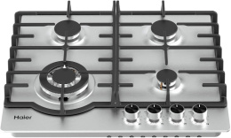 Газовая варочная поверхность Haier HHX-M64RFVLX нержавеющая сталь (TD0050131RU)