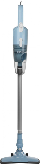 Ручной пылесос (handstick) KitFort КТ-586-2, 600Вт, голубой/белый