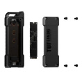 Внешний корпус для SSD M.2 ASUS TUF Gaming A1 ESD-T1A M.2 2280/2260/2242 SATA/PCIe NVMe, 10 Гб/с, разъём USB 3.2 Gen2 Type-C, водостойкий, ударозащищенный, цвет черный, 90DD02N0-M09000